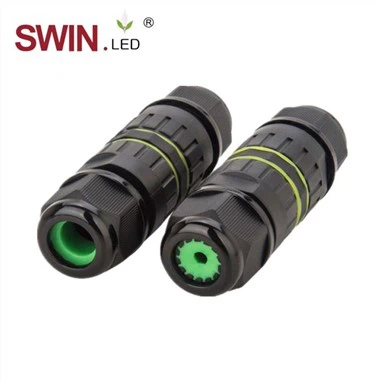 1- אטום מים מעוצב 2 3 מחבר כבלים פולנים